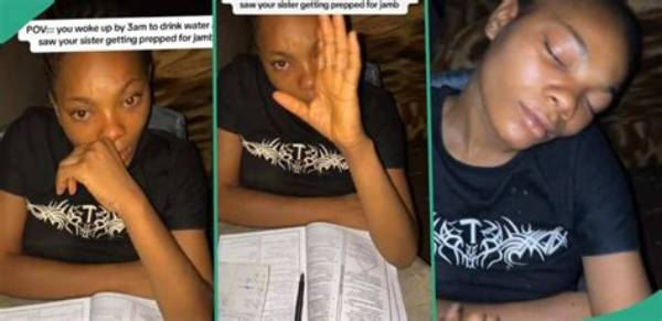 Man Shares Moment He Woke up to Drink Water at 3Am and Found Sister Reading for Jamb, Video Trends