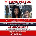 Marisia Burton Missing Case: 19-Year-Old Student Found Alive