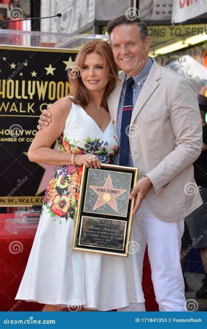 Mark & Roma Downey Editorial Stock Image Image of peoples