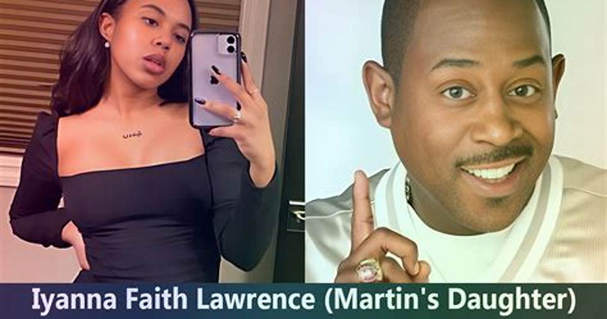 Martin Lawrence's Daughter Iyanna Faith Lawrence with Her Sisters
