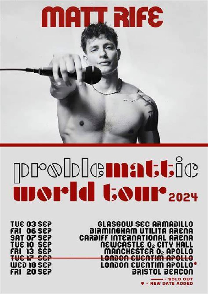 Matt Rife Tour 2023 2023