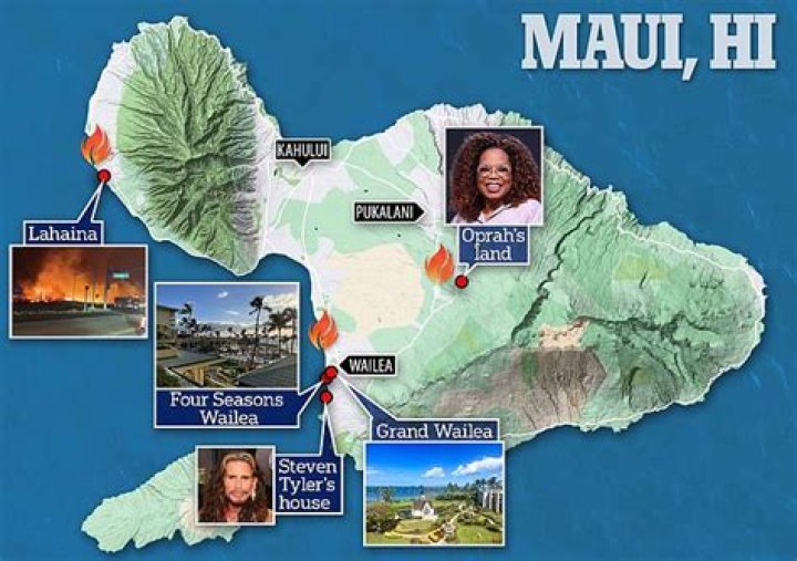 Maui fires far from celebrity homes singled out in viral posts