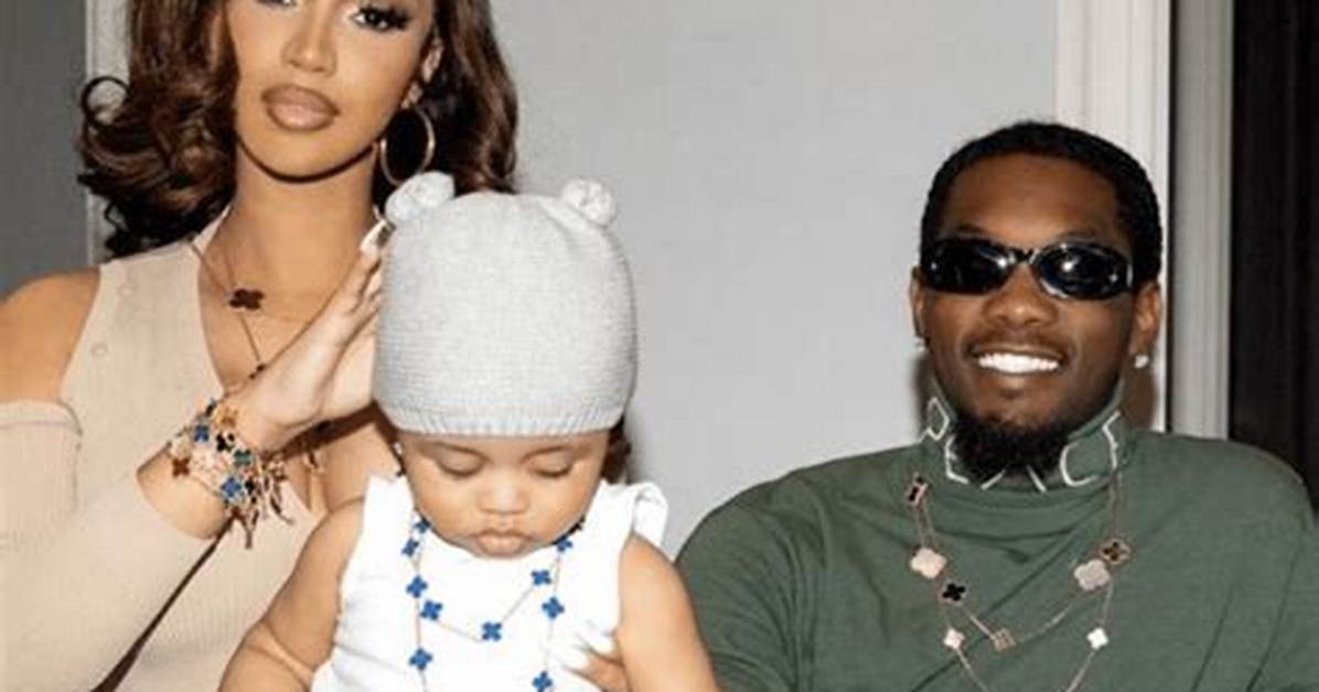 Meet Cardi B and Offset Son with Wave Set Cephus