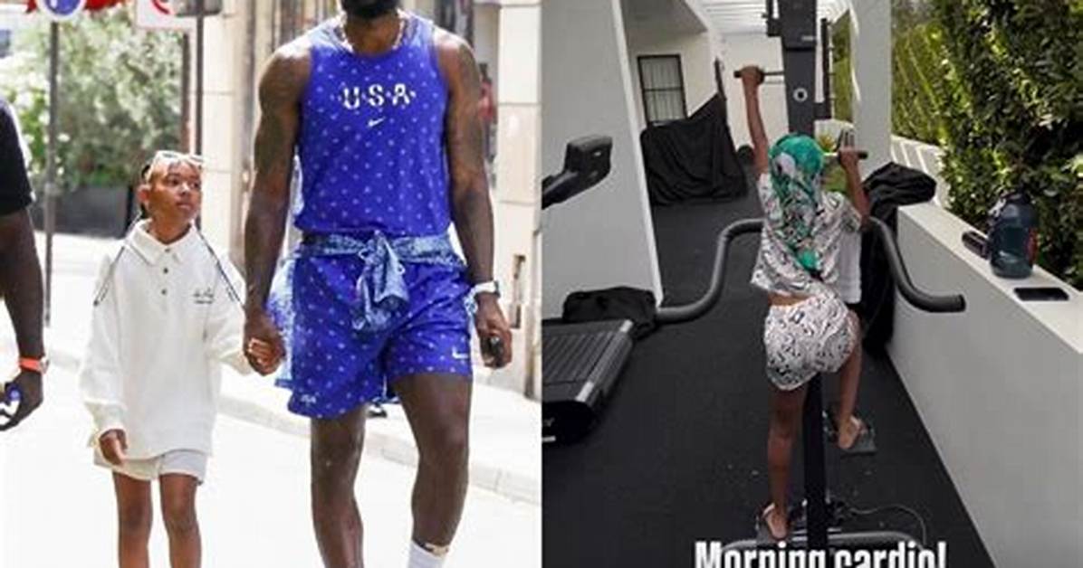 Meet Zhuri Nova James – Photos of Lebron James’ Daughter with Wife Savannah James