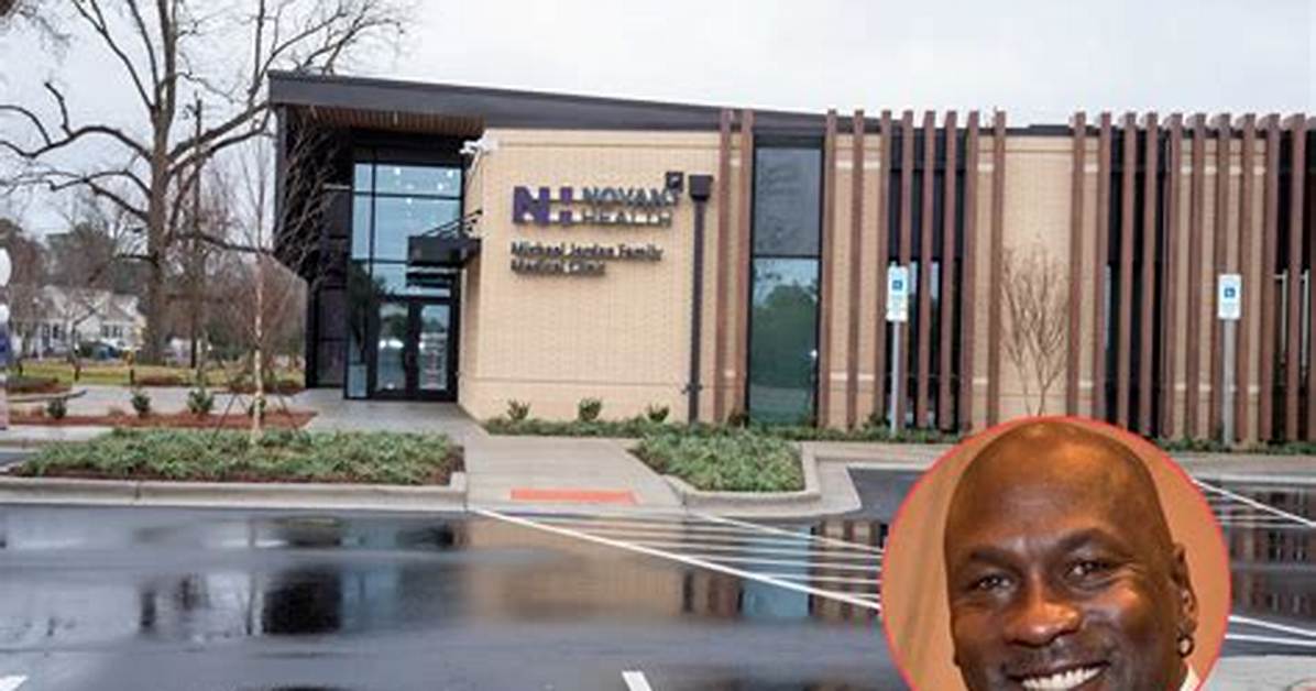 Michael Jordan Has Two Health Clinic for People Without Insurance