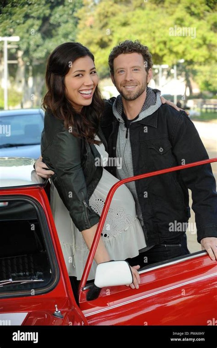 Michaela Conlin and T.J. Thyne with the child actor who plays Michael