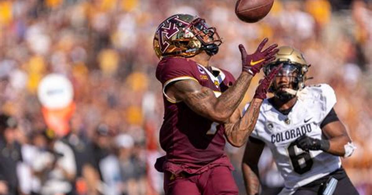Minnesota Injury Report: Cody Lindenberg Out, Chris Autman-Bell Questionable Vs. Nebraska
