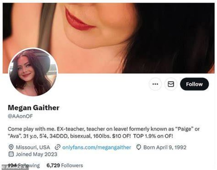 Missouri Teacher Megan Gaither Suspended Who is Megan Gaither? What did