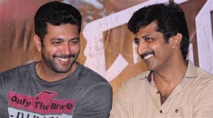 Mohan Raja and Jayam Ravi Celebrities with their Parents