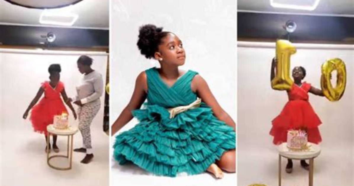 “Mummy’s Very First Fruit”: Mercy Johnson Celebrates 1St Child Purity as She Clocks 10, Fans Gush over Photos