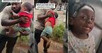 "My Kids Are Too Attached to Their Dad": Nigerian Mum Cries Out, Shares Video of Toddlers Clinging to Dad
