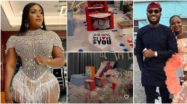 “Na Person Wey Die Lose”: Months After Wife’s Death, Ivd Shows off Romantic Gifts from Lover on His Birthday