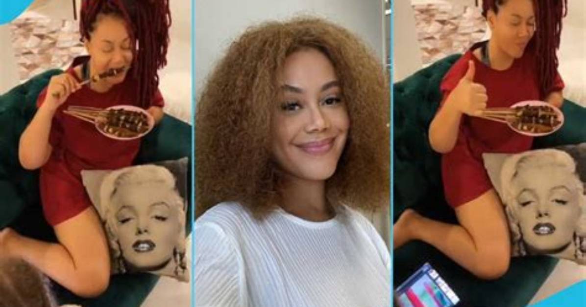 Nadia Buari: Ghanaian Actress Enjoys Numerous Sticks of Kebab in Viral Tiktok Video