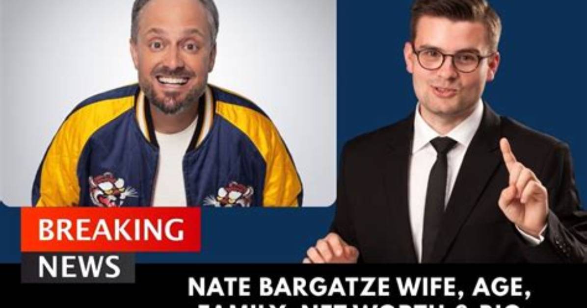 Nathanael Bargatze | Bio, Age, Net Worth, Relationship, Career