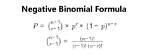 Negative Binomial Distribution Calculator Video