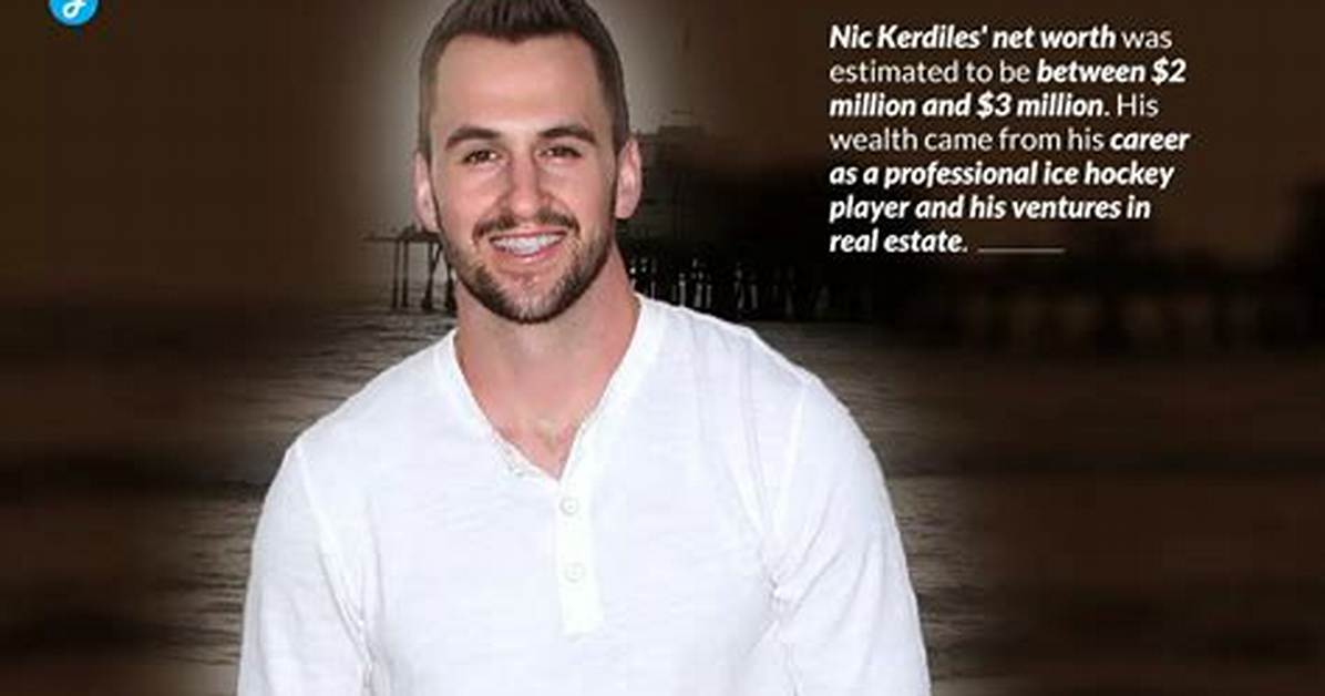 Nic Kerdiles Net Worth