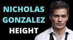 Nicholas Gonzalez Height