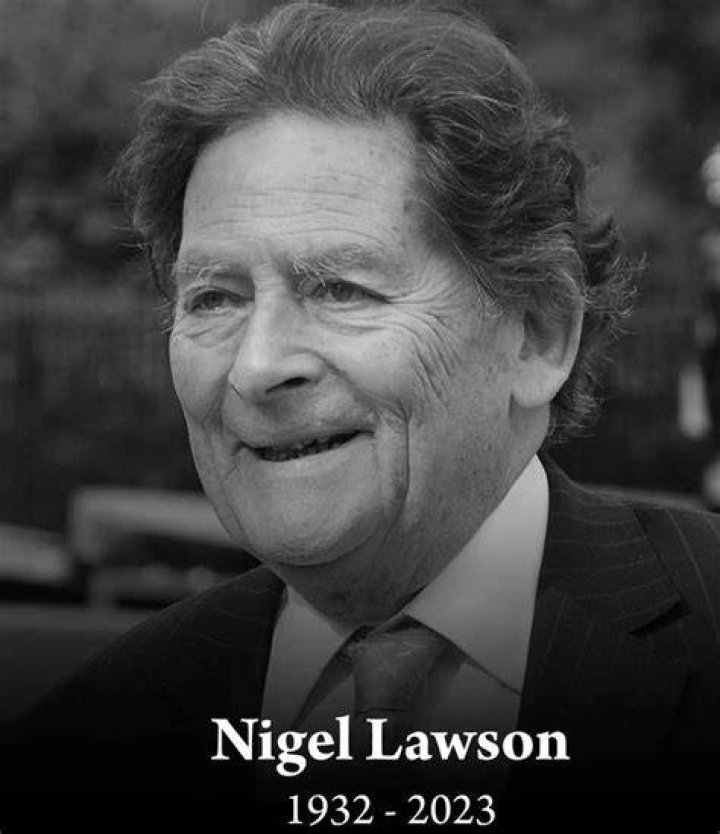 Nigel Lawson | Cancer | Health Before Death Nigel Lawson
