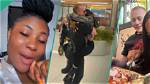 Nigerian Lady Gets American Visa, Relocates Abroad and Reunites with Oyinbo Lover