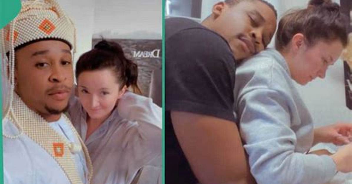 Nigerian Man Gets Tired of Being Used and Dumped, Finds Beautiful Polish Lady and Marries Her