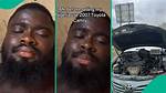 Nigerian Man Repaints His Toyota Camry and Makes It Look Like Expensive Maybach, Photos Go Viral