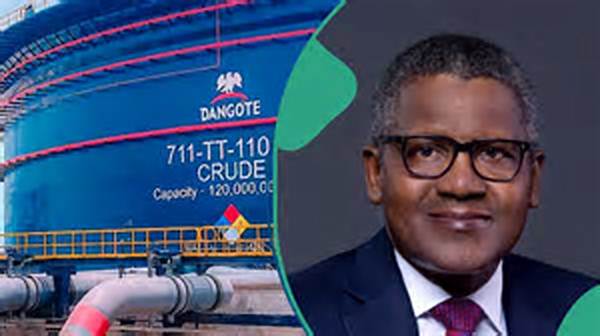 Nigerians React as Video Shows Dangote Refinery Rolling out Diesel to Marketers in Nigeria