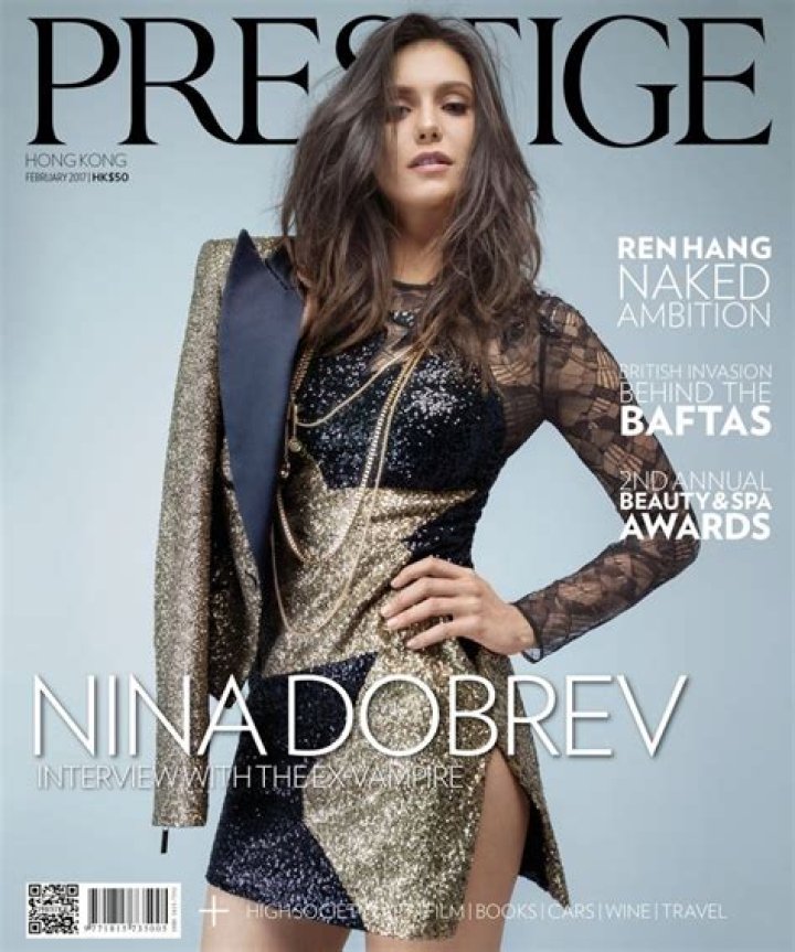 Nina Dobrev Prestige Magazine (Hong Kong) February 2017 Cover and