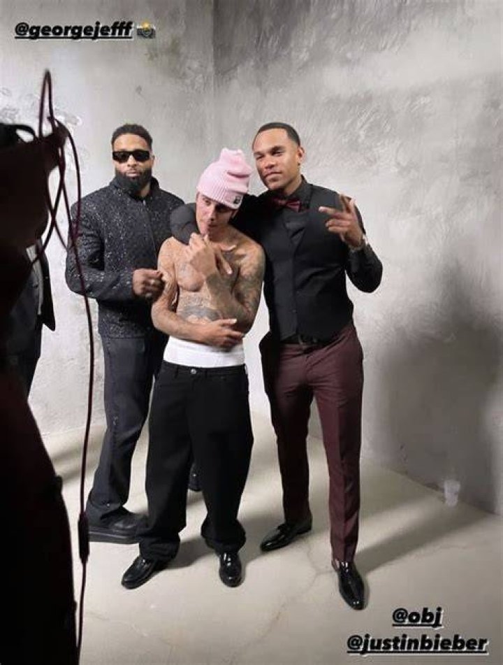 November 5 Justin at Odell Beckham JR&rsquo;s 30th birthday party at Mother
