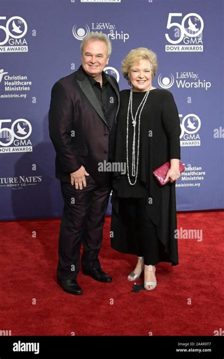 October 15, 2019, Nashville, Tennessee, USA Phil Wickham and his wife