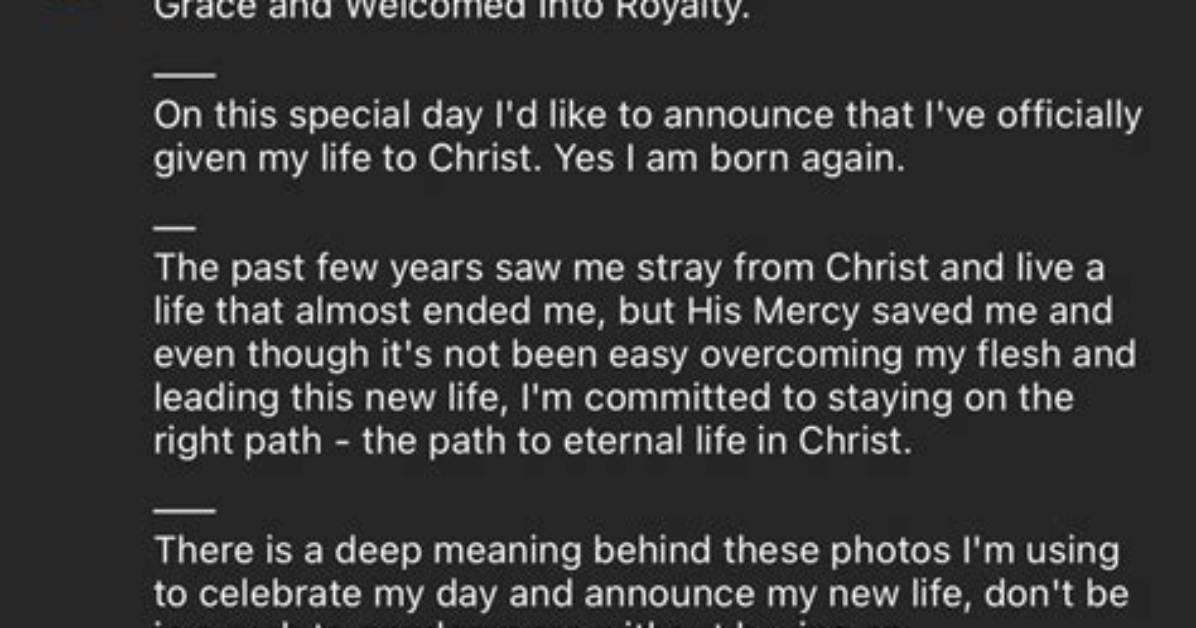 “Officially Given My Life to Christ”: Ifu Ennada Announces She’s Born Again with Sultry Photos, Slams Critics