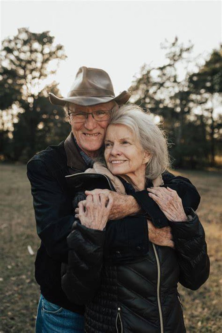 Old picture of the couple