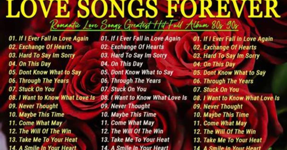 Oldies Love Songs 80S 90S
