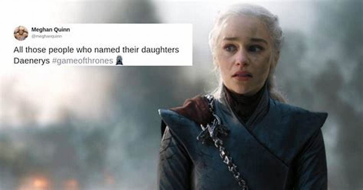 Parents Are Regretting Naming Their Daughters "Khaleesi" After This Week's 'Game of Thrones'