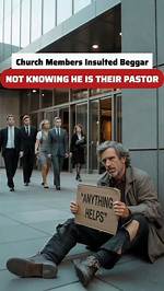 Pastor Disguises as Beggar to See How He Will Be Treated