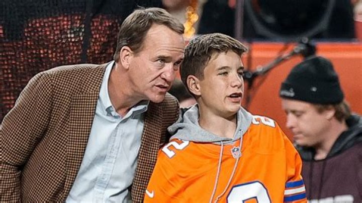 Peyton Manning&rsquo;s 11yearold son, Marshall, channels dad at 2023 Pro