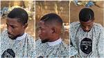 Popular Nigerian Barber Goes Viral Again, Unveils Another Hairstyle