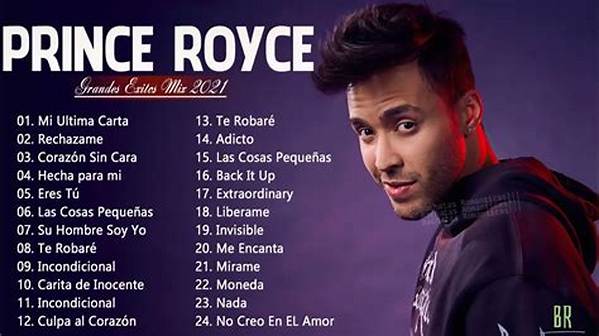Prince Royce Bachata Songs List