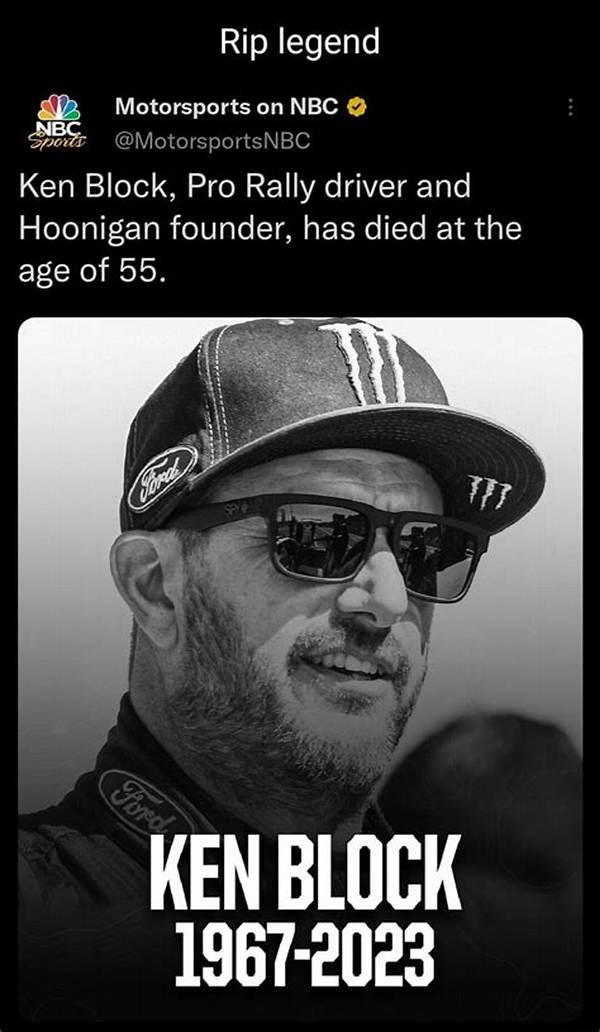 Pro Rally Driver Ken Block Has Died at 55