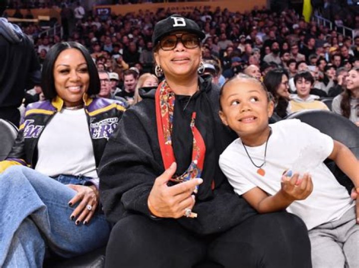 Queen Latifah & Son Rebel Seen In First Photos Hollywood Life