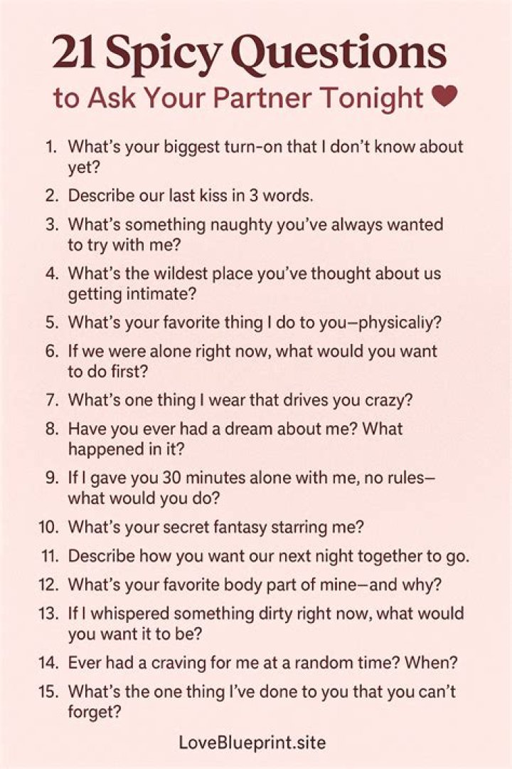 Questions To Ask Crush, Partner Questions, Flirty Questions, Intimate