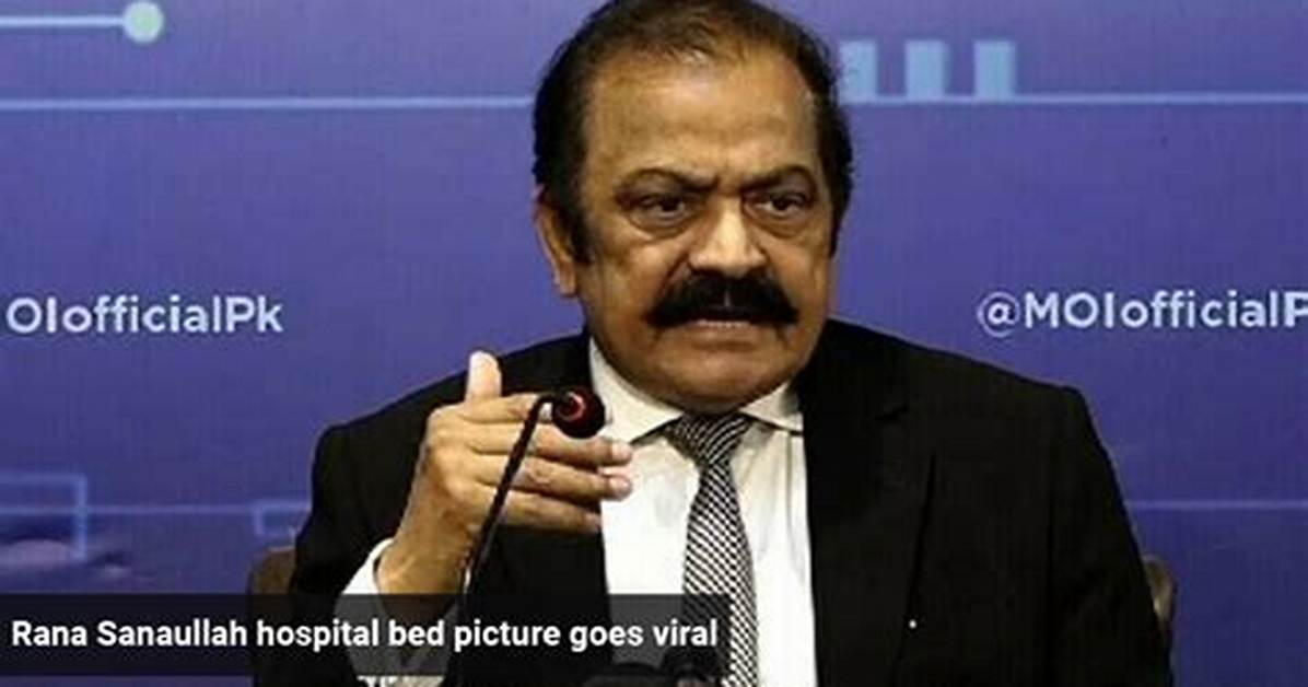 Rana Sanaullah Leaked Video Viral on Twitter: Scandal and Controversy