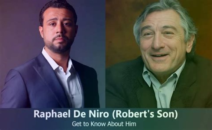 Raphael De Niro Raphael De Niro The Real Deal Actor robert de niro