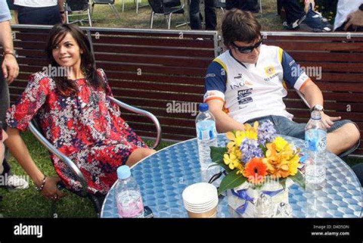 Raquel Rosario Wife of Fernando Alonso at Chinese GP