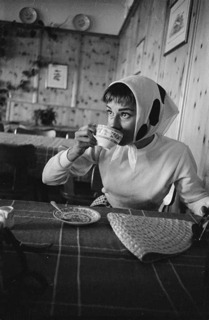 Rare Audrey Hepburn &mdash; Audrey Hepburn with her fianc&eacute; James Hanson in...