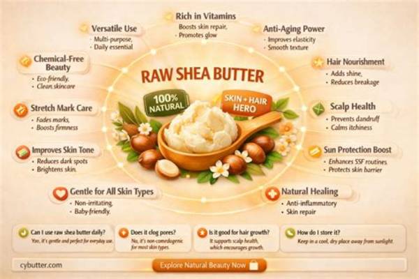 Raw Shea Butter for Hair Growth: Benefits and Usage