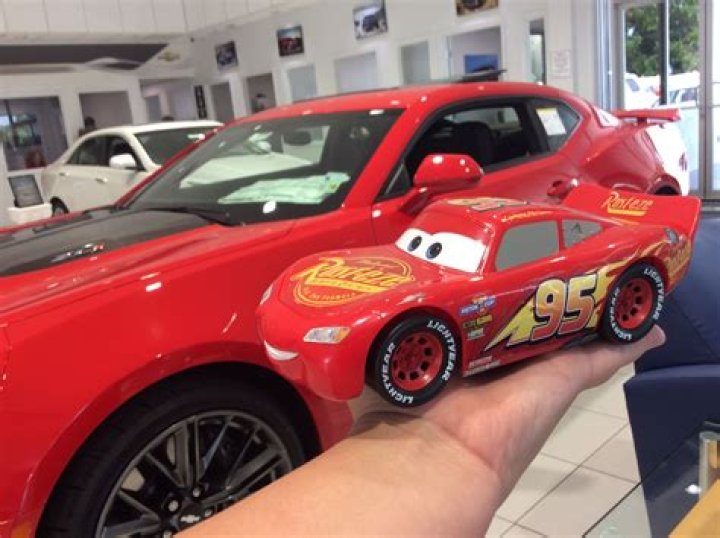 Real life version of Lightning McQueen Disney cars movie, Lightning
