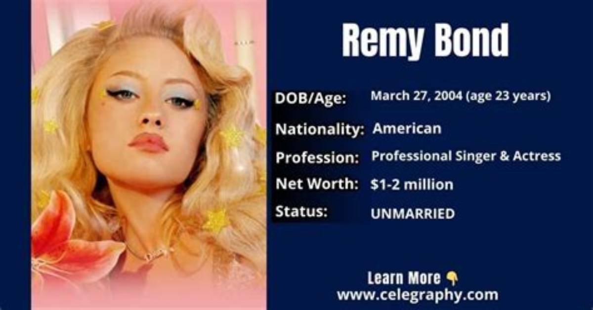 Remy Bond Net Worth