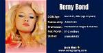 Remy Bond Net Worth
