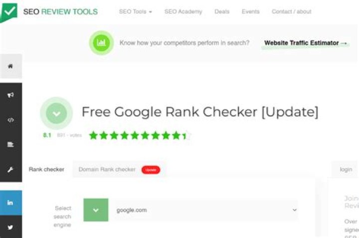 Review Of A Rank Checker Online Tool Rankchecker.io AdLogger