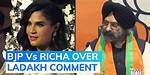 Richa Chadha News: Controversy with a Reaction